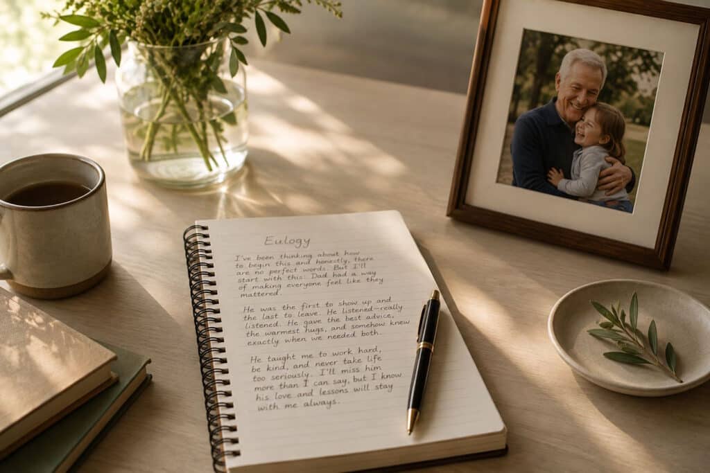 How to Write a Eulogy 6 how to write a eulogy