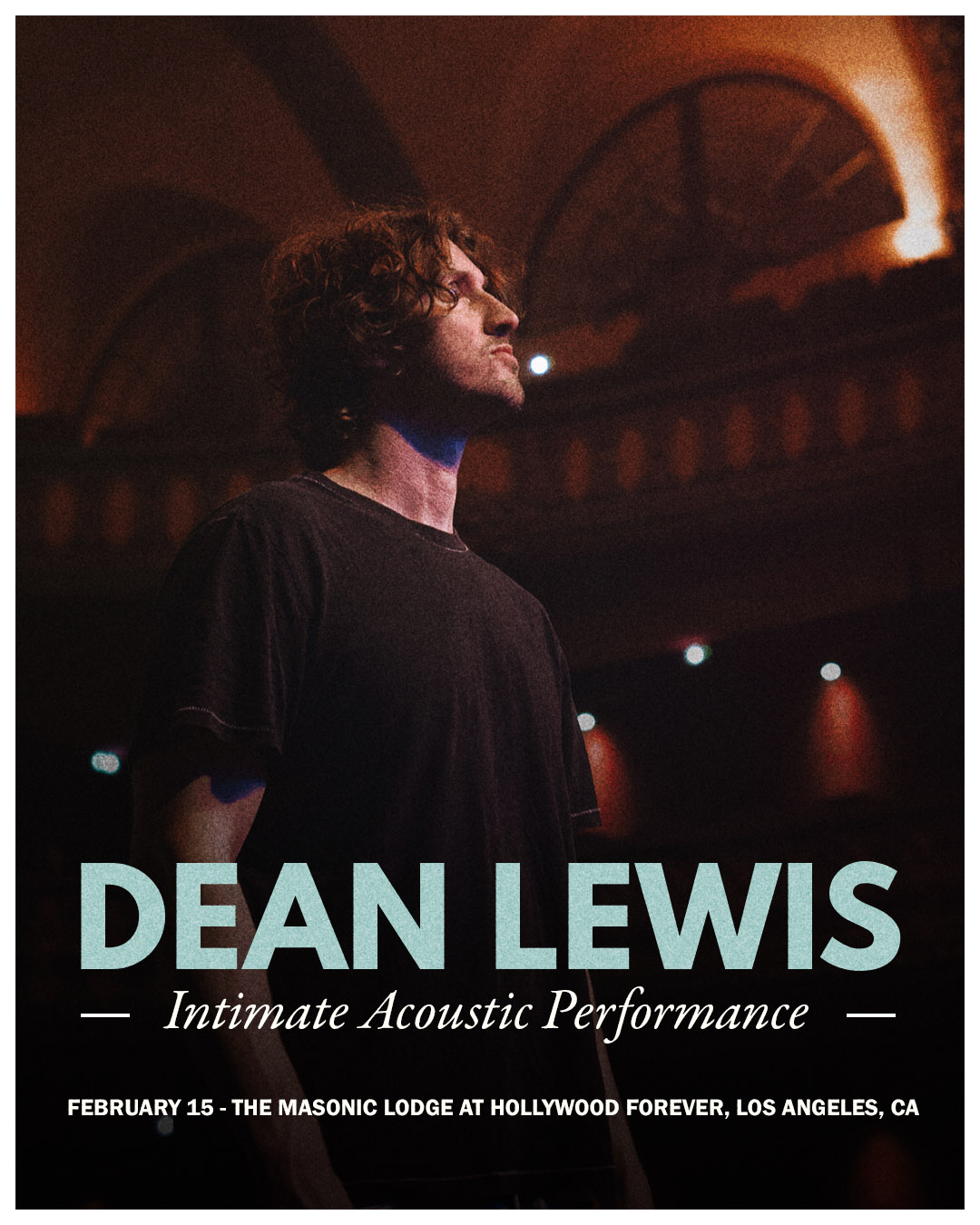 Dean Lewis Hollywood Forever