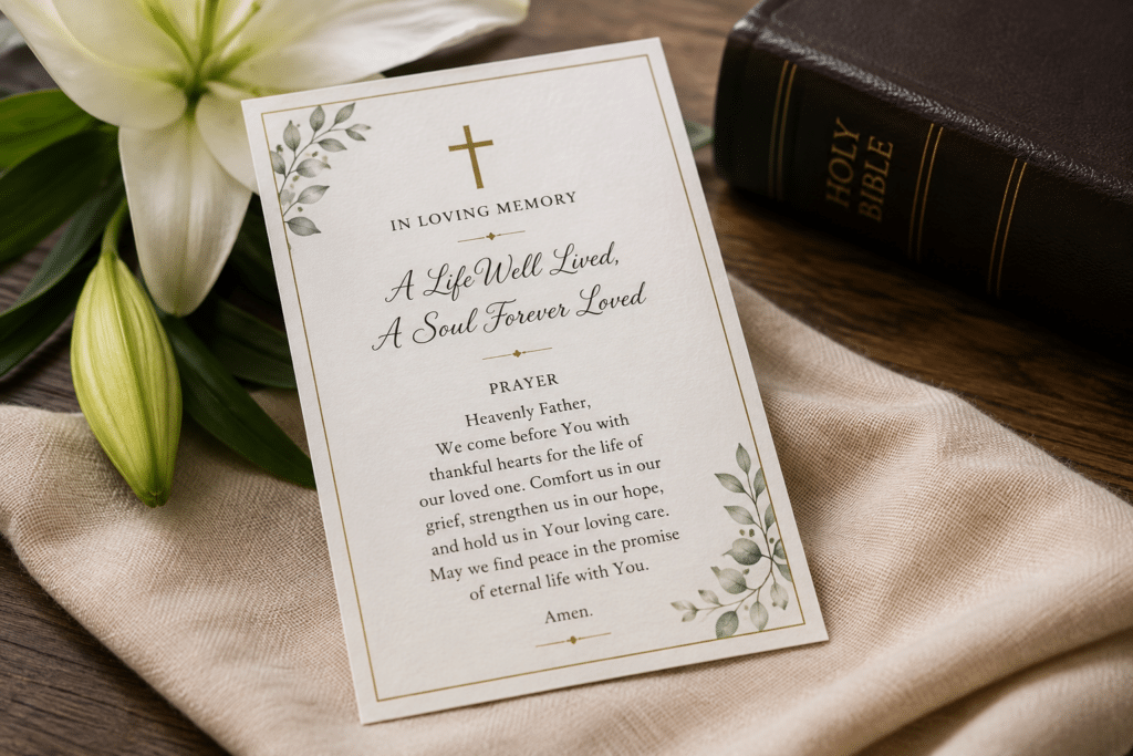 Funeral Prayers and Readings for Different Faiths